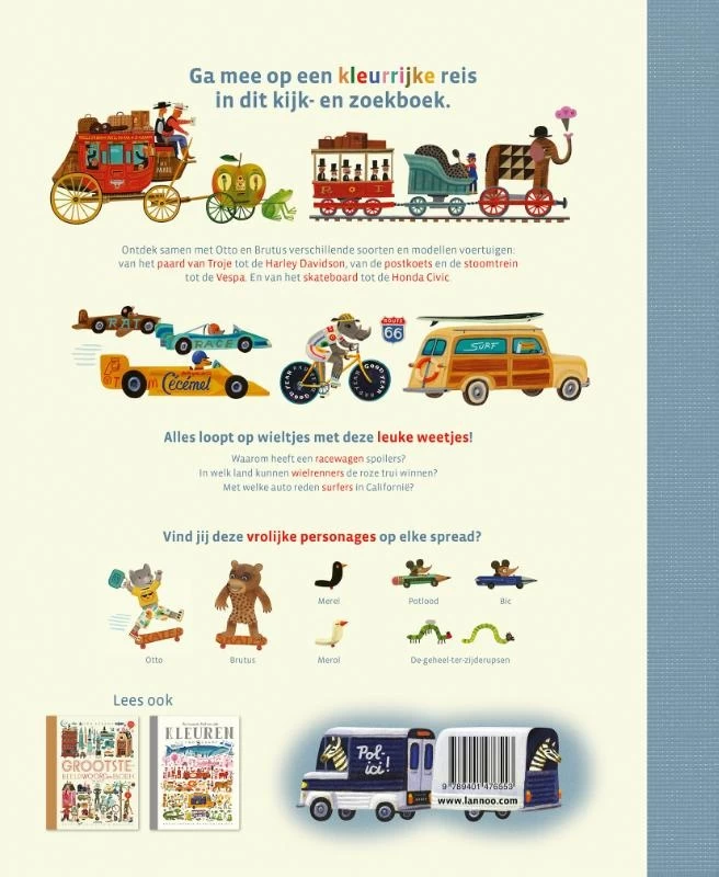 Terra Lannoo Het Vrolijkste En Grootste Boek Van Alle Voertuigen 4 Terra Lannoo Het Vrolijkste En Grootste Boek Van Alle Voertuigen - Afbeelding 2