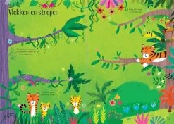 Uitgeverij Usborne Eerste Stickerboekje Jungle -Speelgoed Kortingswinkel image 3078