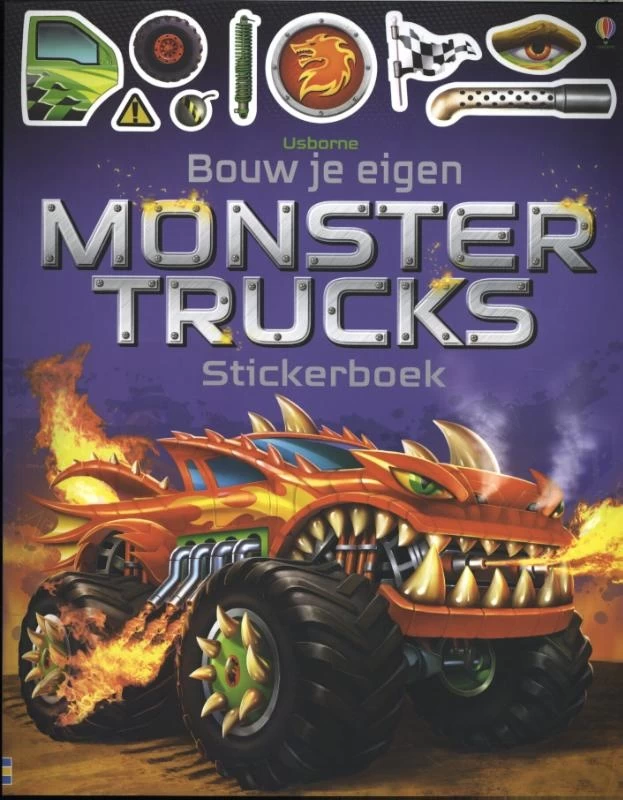 Uitgeverij Usborne Bouw Je Eigen Monstertrucks 3 Uitgeverij Usborne Bouw Je Eigen Monstertrucks