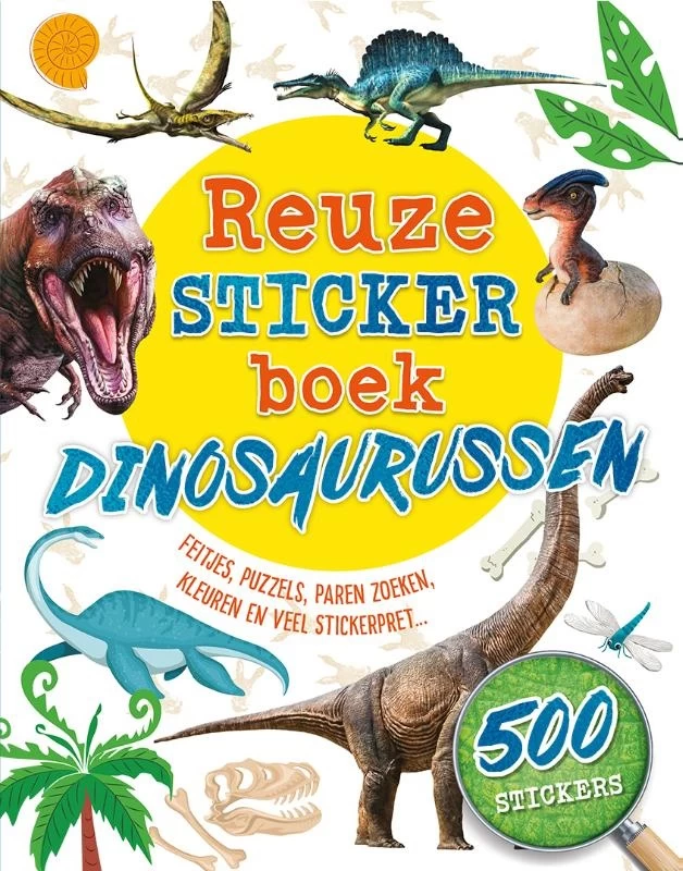 Reuzestickerboek Dinosaurussen 3 Reuzestickerboek Dinosaurussen