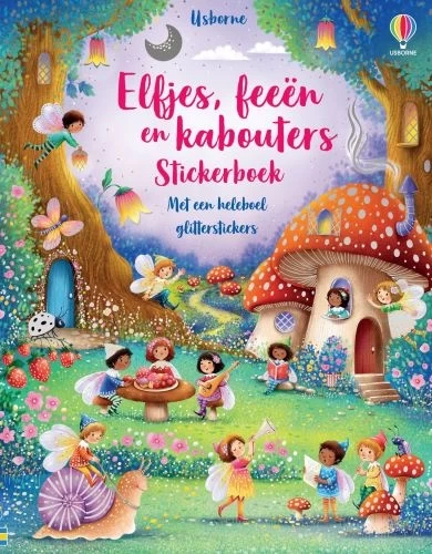 Uitgeverij Usborne Stickerboek Elfjes, Feeën En Kabouters 3 Uitgeverij Usborne Stickerboek Elfjes, Feeën En Kabouters - Afbeelding 2