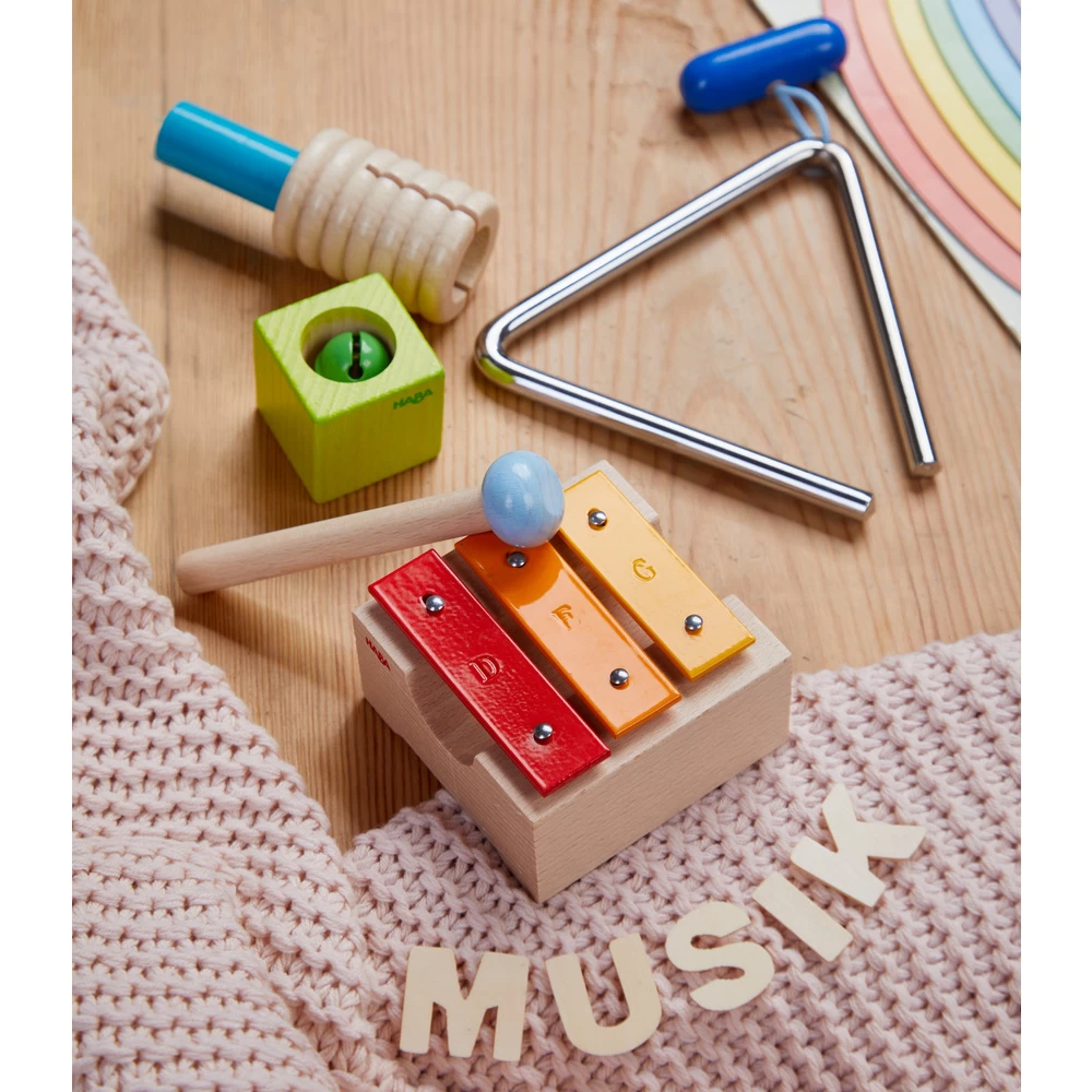 Haba Muziekinstrumenten - Klankenspeelset Klinkende Klanken 6 Haba Muziekinstrumenten - Klankenspeelset Klinkende Klanken - Afbeelding 4