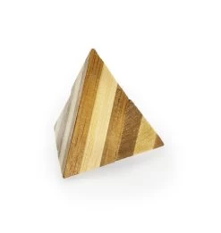 Eureka 3D Bamboo Puzzle Pyramid