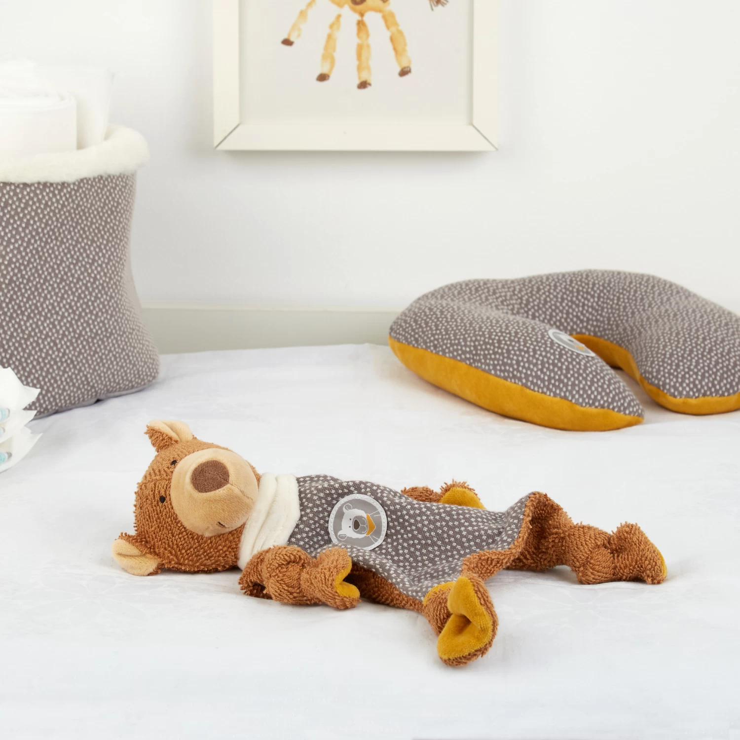 Sigikid Knuffeldoek HoniBoniBear 4 Sigikid Knuffeldoek HoniBoniBear - Afbeelding 2