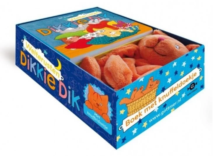 Gottmer Welterusten Dikkie Dik Met Knuffeldoekje 4 Gottmer Welterusten Dikkie Dik Met Knuffeldoekje - Afbeelding 2