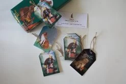 Lotte Drouen Cadeaulabelset Bosdieren