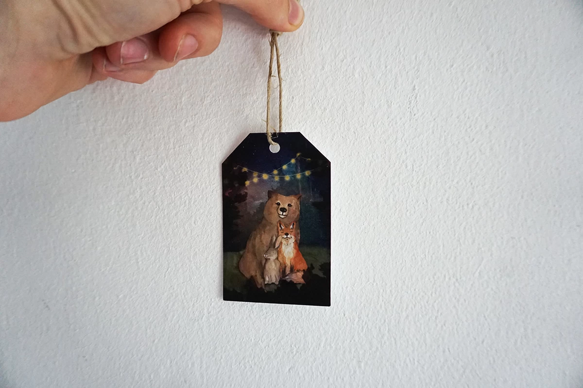 Lotte Drouen Cadeaulabelset Bosdieren 6 Lotte Drouen Cadeaulabelset Bosdieren - Afbeelding 4