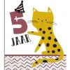 Pepermints Wenskaart 5 Jaar Kat -Speelgoed Kortingswinkel image 3388