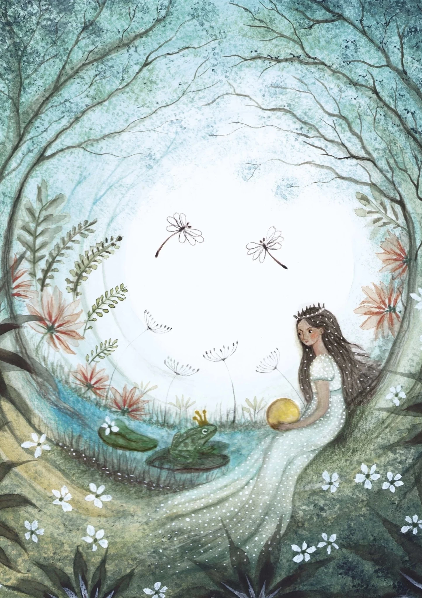 Bijdehansje Postkaart Princess And The Frog 4 Bijdehansje Postkaart Princess And The Frog - Afbeelding 2