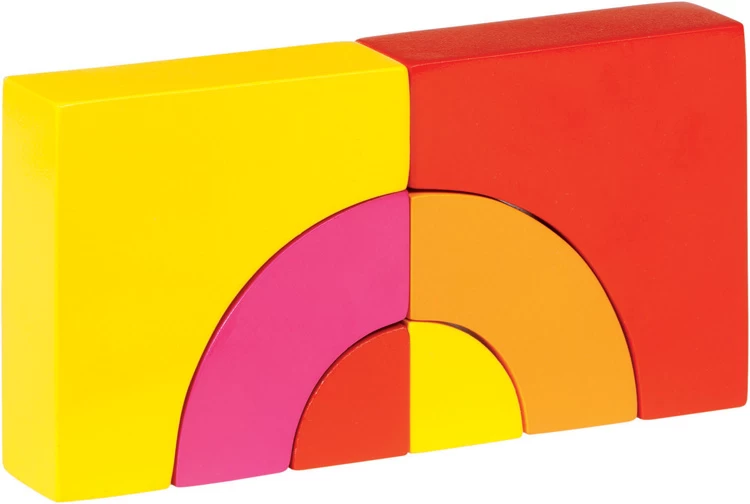 GOKI Bouwblokken En Puzzelspel 5 GOKI Bouwblokken En Puzzelspel - Afbeelding 3