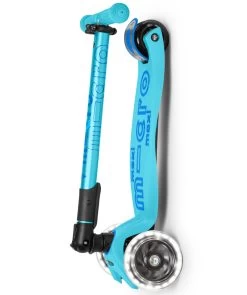 Micro Step Maxi Micro Step Deluxe Inklapbaar Blauw Led