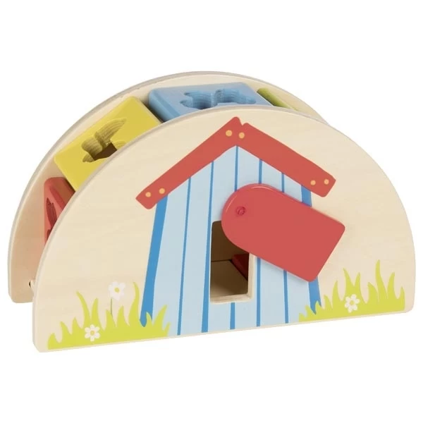 GOKI Vormensorteerder Wie Eet Wat? 4 GOKI Vormensorteerder Wie Eet Wat? - Afbeelding 2