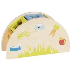 GOKI Vormensorteerder Wie Eet Wat? 7 GOKI Vormensorteerder Wie Eet Wat? -Speelgoed Kortingswinkel image 57