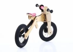 Trybike Loopfiets Hout 4-in-1 Roze -Speelgoed Kortingswinkel image 614