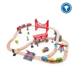 Hape Treinset Busy City Rail