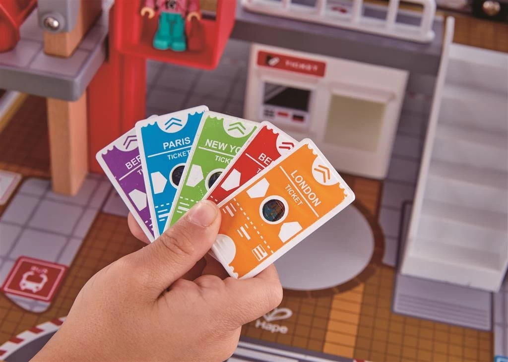 Hape Treinstation Grand City Station 7 Hape Treinstation Grand City Station - Afbeelding 5