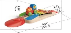 Hape Spoordeel Xylofoon Melody Track -Speelgoed Kortingswinkel image 638