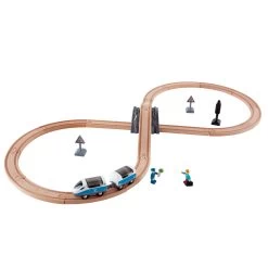 Hape Treinset Safety Set Met Achtvormig Spoor