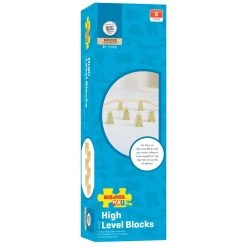 Bigjigs Houten High Level Blocks Set 6-delig -Speelgoed Kortingswinkel image 650
