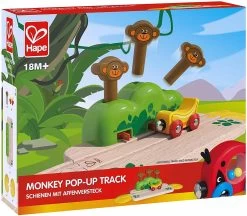 Hape Spoordeel Monkey Pop-Up Track -Speelgoed Kortingswinkel image 665
