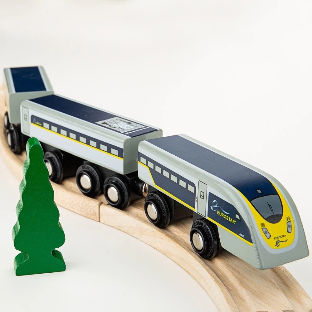 Bigjigs Trein Eurostar E320 4 Bigjigs Trein Eurostar E320 - Afbeelding 2