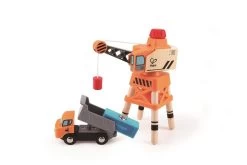 Hape Spoorbaan Uitbreiding Grote Kraan Met Vrachtwagen