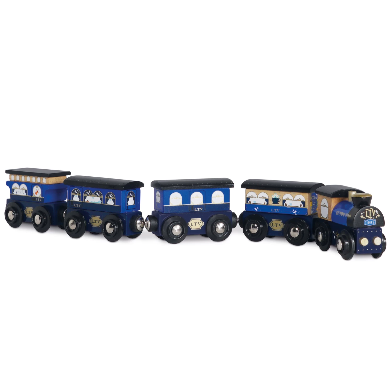 Le Toy Van Trein Set Twilight Train Hout 3 Le Toy Van Trein Set Twilight Train Hout