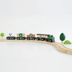 Le Toy Van Trein Set Great Green Train Hout