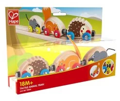 Hape Trein Met Bosdieren Tactile Animal Train -Speelgoed Kortingswinkel image 716
