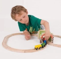 Bigjigs Dubbele Tunnel -Speelgoed Kortingswinkel image 721