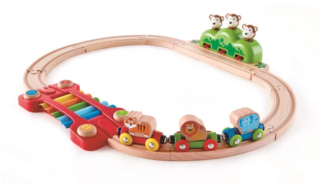 Hape Treinset Muziek En Apen 3 Hape Treinset Muziek En Apen