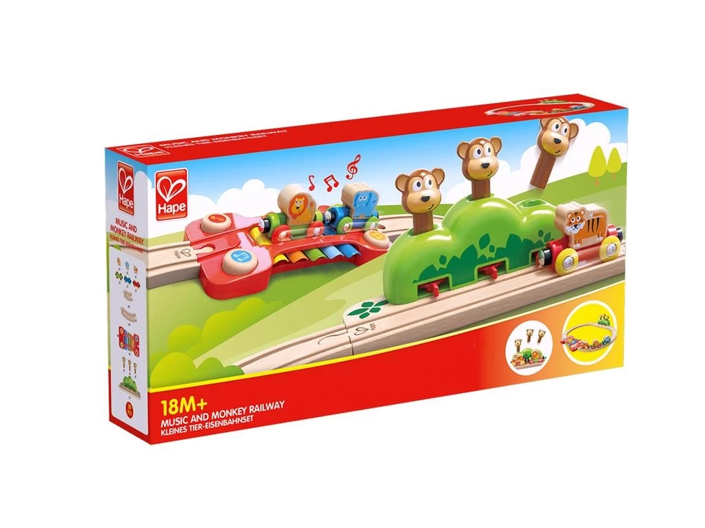 Hape Treinset Muziek En Apen 4 Hape Treinset Muziek En Apen - Afbeelding 2