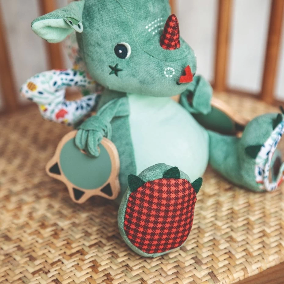 Lilliputiens Multi Activiteitendraak Joe 4 Lilliputiens Multi Activiteitendraak Joe - Afbeelding 2