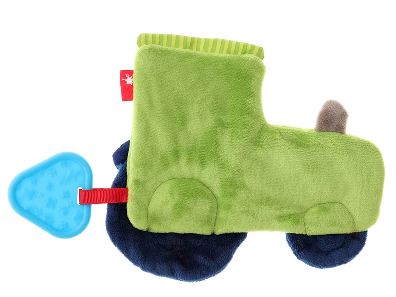 Sigikid Knuffeldoek Knisperdoek Tractor 4 Sigikid Knuffeldoek Knisperdoek Tractor - Afbeelding 2