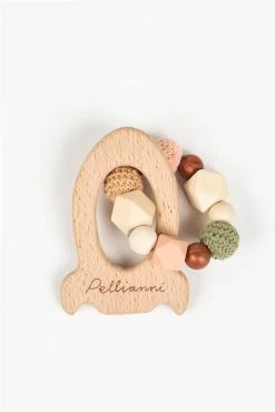 Pellianni Bijtring Rammelaar Raket Herfst Hout