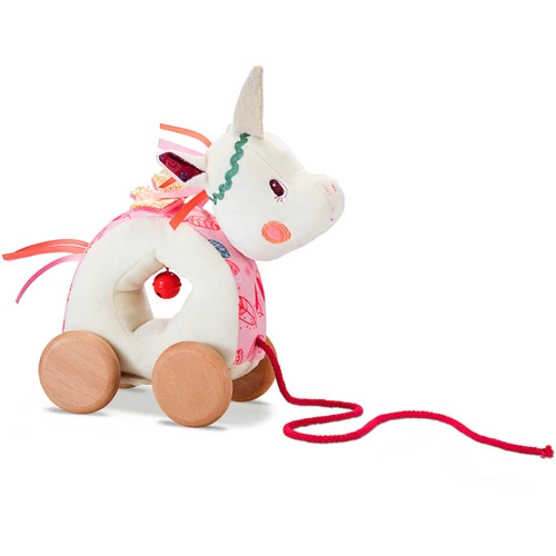 Lilliputiens Trekfiguur Trekknuffel Louise Het Eenhoorntje 3 Lilliputiens Trekfiguur Trekknuffel Louise Het Eenhoorntje